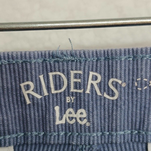Riders‎ by Lee Midrise Shorts Corduroy Style Blue 10M 30"x8" - Picture 3 of 12